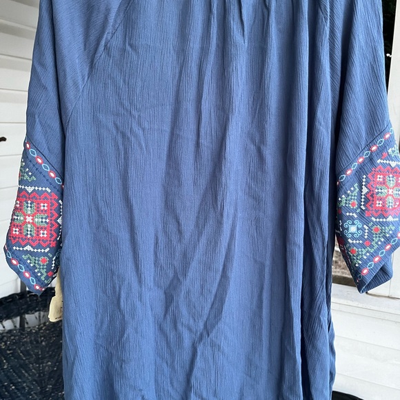 One World womens country Boho 1x top - Picture 3 of 7